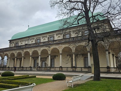 KONSIT zahájil opravu Královského letohrádku v areálu Pražského hradu