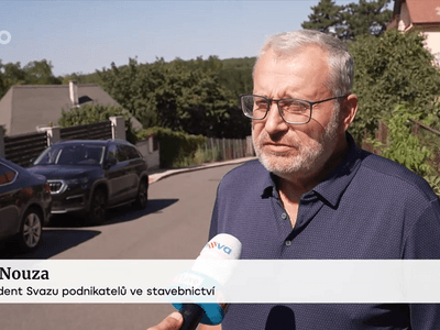 Propad stavební výroby a nedostupné bydlení komentoval Nouza