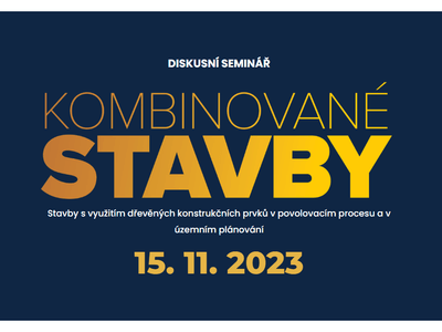 Blíží se seminář Kombinované stavby