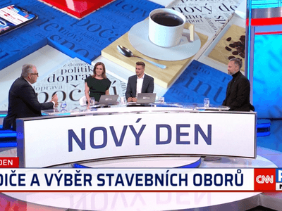 Jiří Nouza a Tomáš Hamberger byli hosty CNN Prima News